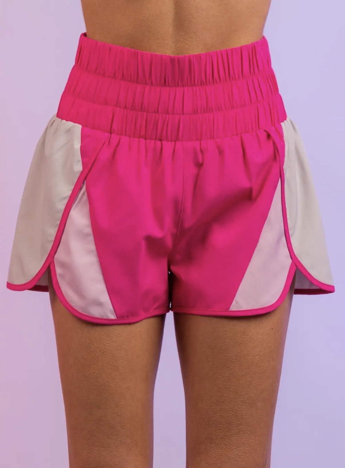 Color Block Active Shorts