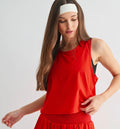 Women's Workout Cropped Tank | MonoB Snapflair Cropped Tank
