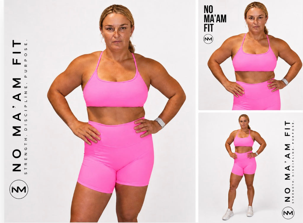 Fit For Life Neon Sports Bra