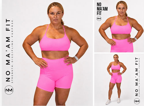 Fit For Life Neon Sports Bra