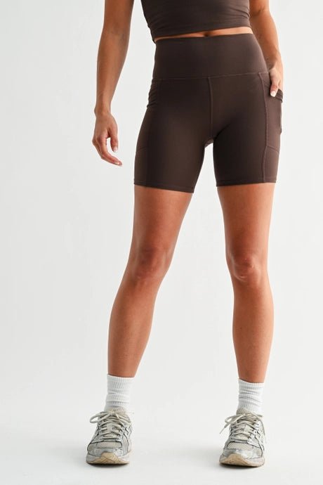 MONO B BIKER SHORTS - No Ma'am Fit