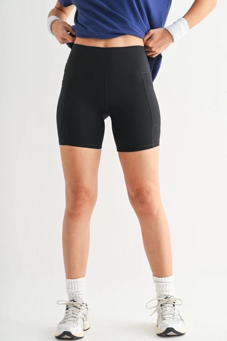 MONO B BIKER SHORTS - No Ma'am Fit