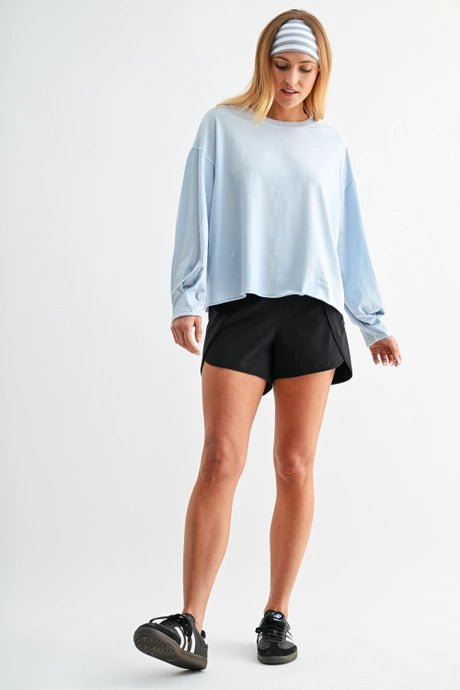 MONO B CONTOUR ACTIVE SHORTS - No Ma'am Fit