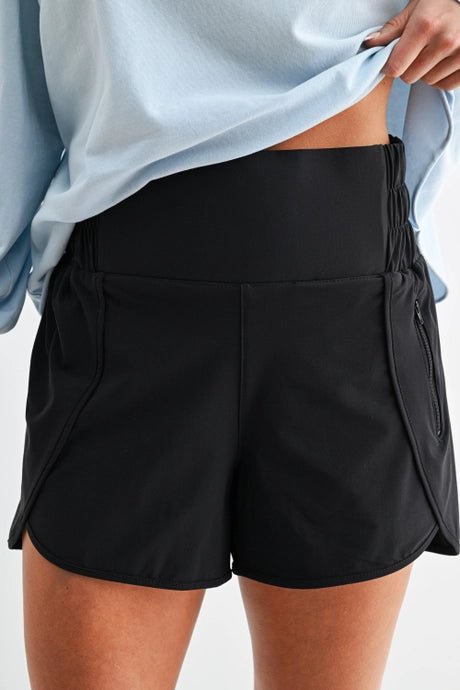 MONO B CONTOUR ACTIVE SHORTS - No Ma'am Fit