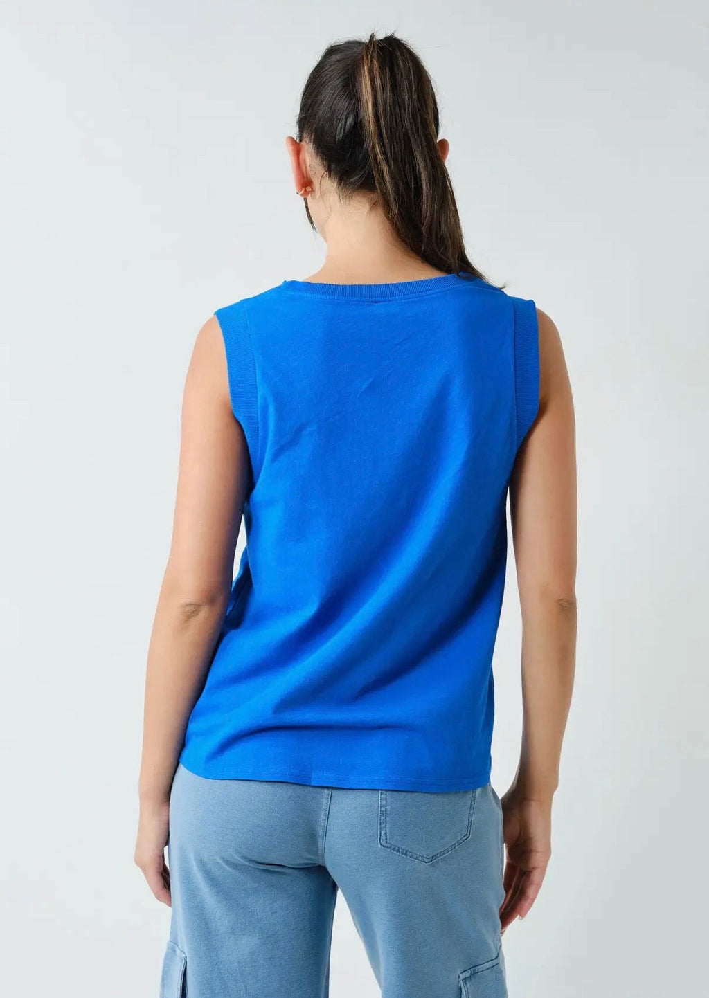 Mono B Pima Cotton Tank - No Ma'am Fit