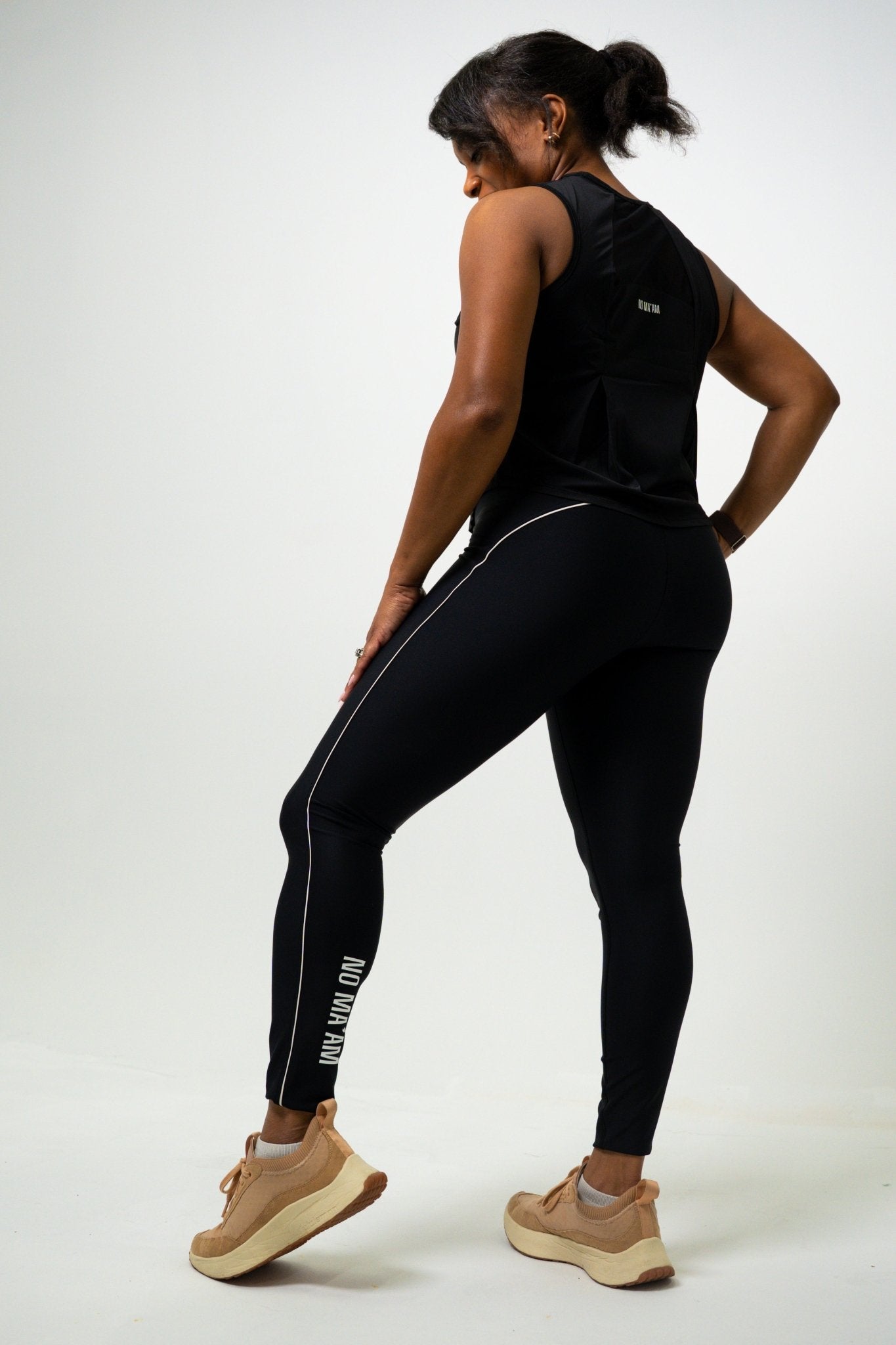 NO MA'AM FULL LENGTH RUNNER LEGGING - No Ma'am Fit