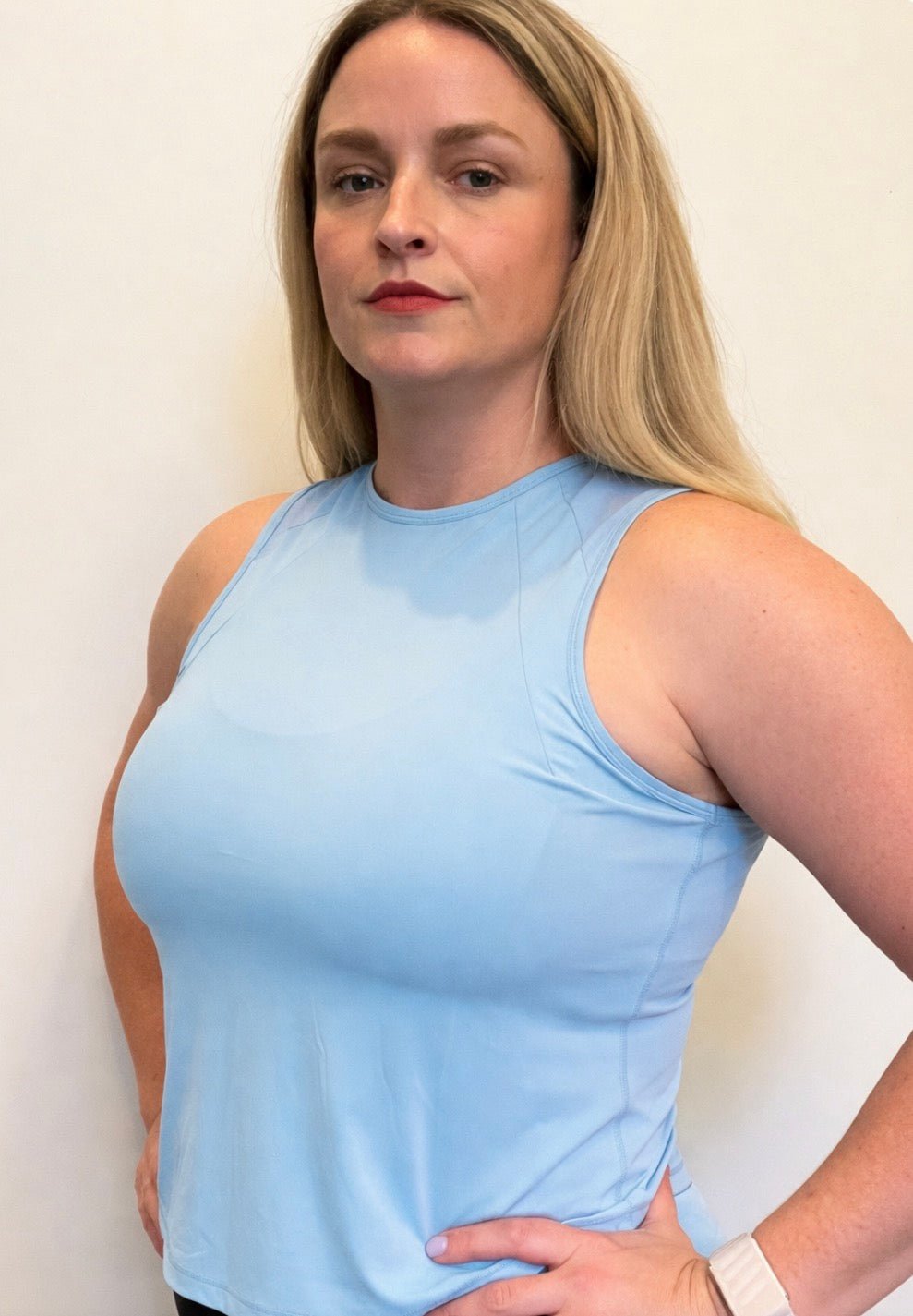 NO MA'AM SLEEVELESS YOGA TANK - No Ma'am Fit