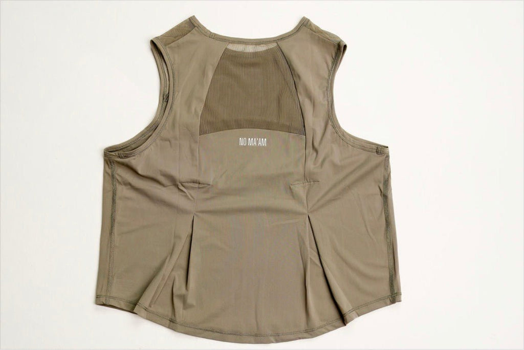 NO MA'AM SLEEVELESS YOGA TANK - No Ma'am Fit