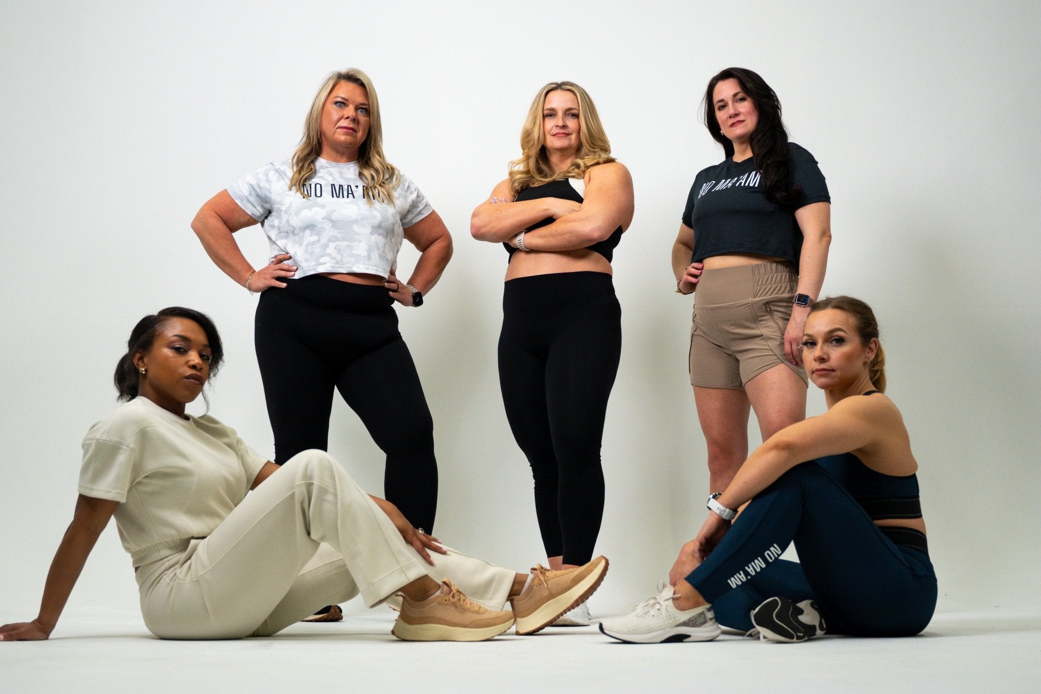 NO MAAM SOFT SHORT SLEEVE CROP - No Ma'am Fit