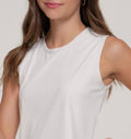 Round Neck Ribbed Tank - No Ma'am Fit