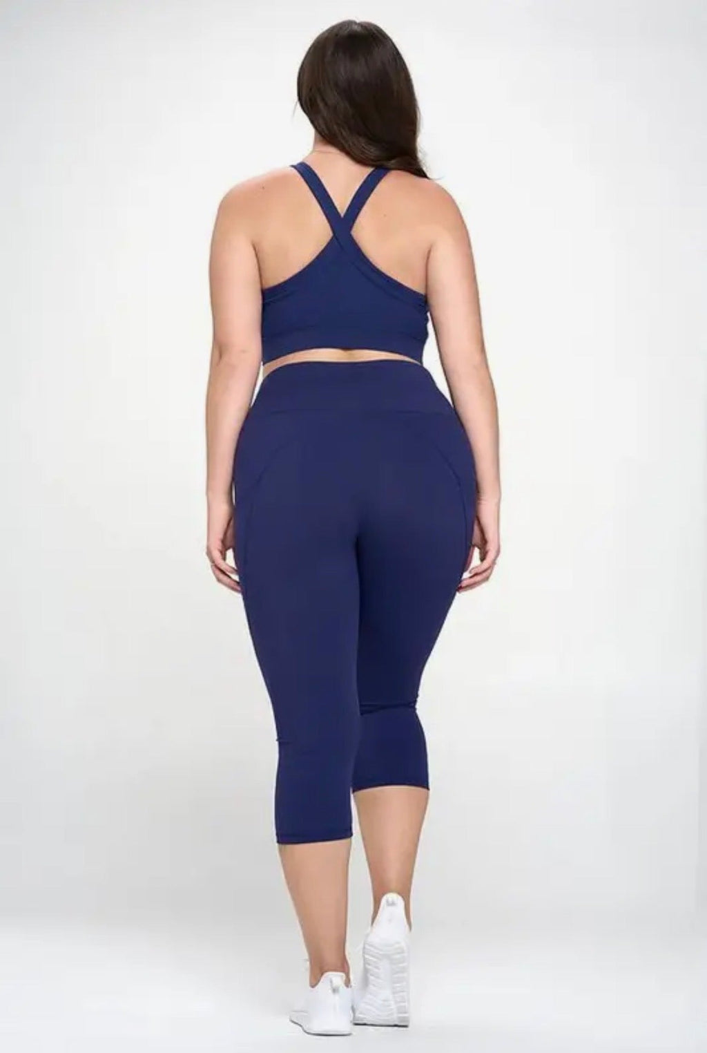 Sports Bra and Capri Legging - Curvy - No Ma'am Fit