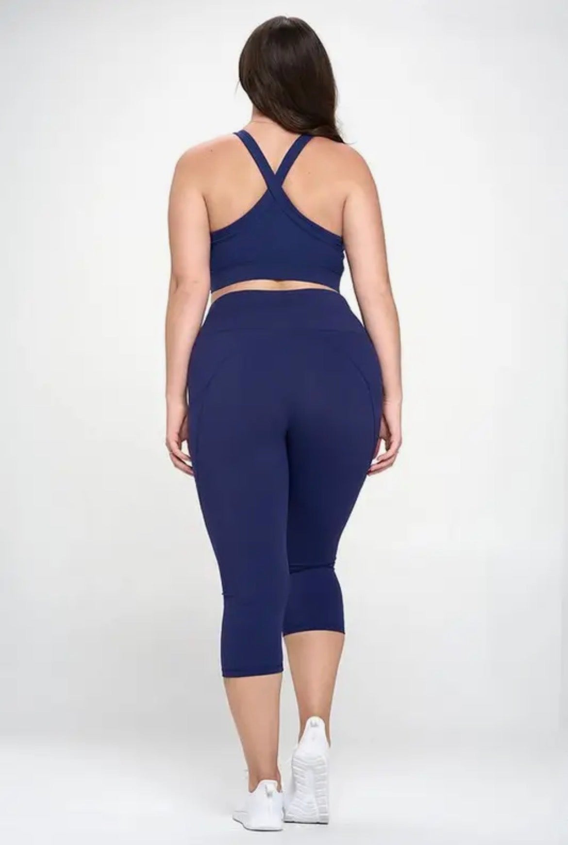 Sports Bra and Capri Legging - Curvy - No Ma'am Fit