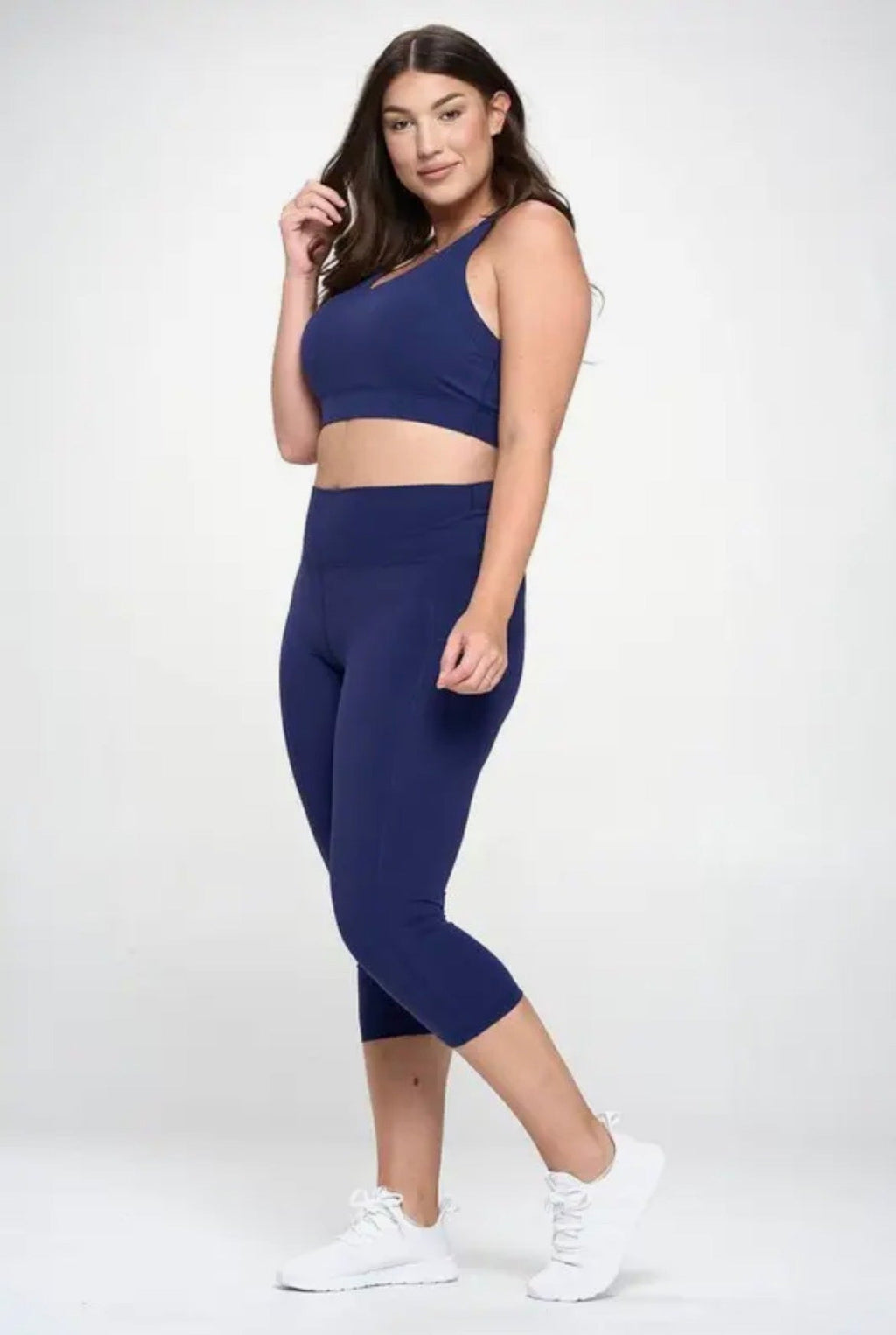 Sports Bra and Capri Legging - Curvy - No Ma'am Fit